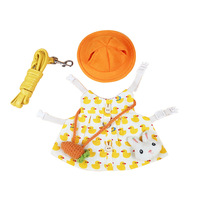 Pet Bunny Clothes królik rozwijana smycz zestaw oddychająca wycieczka królik rozwijana smycz małe szelki dla zwierząt smycze Bunny Pet 5
